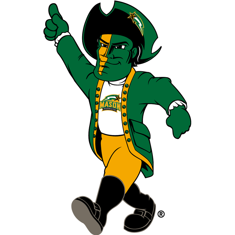 George Mason Patriots 2012-2013 Mascot Logo diy iron on heat transfer